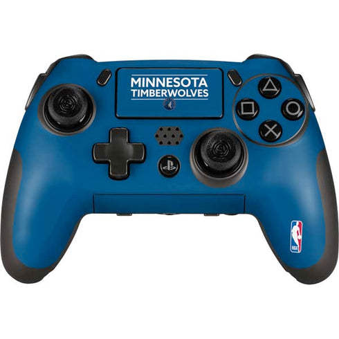 NBA Minnesota Timberwolves Standard - Blue PlayStation Scuf Vantage 2 Controller Skin