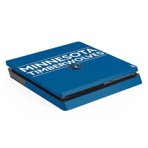 NBA Minnesota Timberwolves Standard - Blue PlayStation PS4 Skins