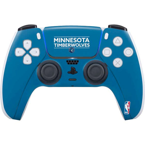 NBA Minnesota Timberwolves Standard - Blue PlayStation PS5 Skins
