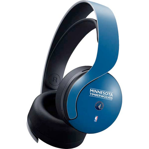 NBA Minnesota Timberwolves Standard - Blue PULSE 3D Wireless Headset for PS5 Skin