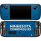 NBA Minnesota Timberwolves Standard - Blue Steam Deck Handheld Gaming Computer OLED Skin