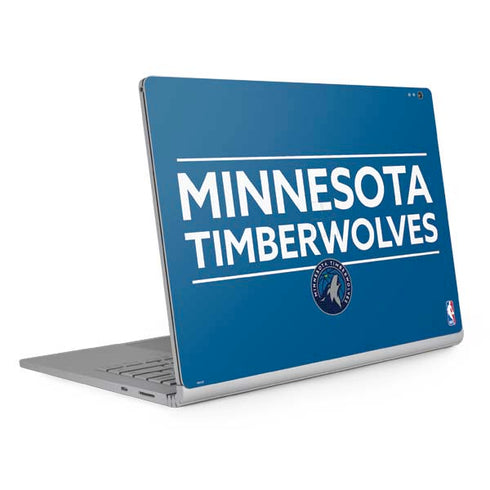 NBA Minnesota Timberwolves Standard - Blue Surface Book 2 15in Skin