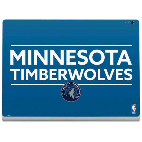 NBA Minnesota Timberwolves Standard - Blue Surface Book 2 15in Skin
