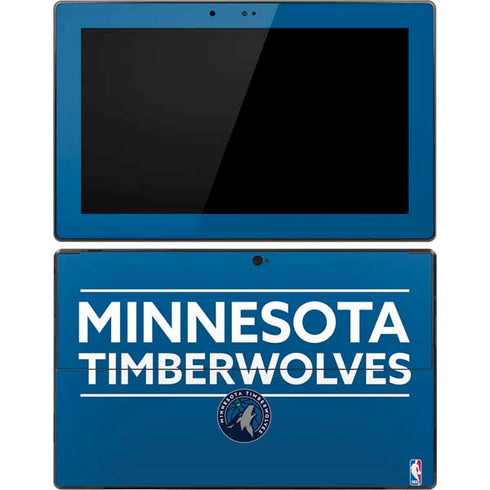NBA Minnesota Timberwolves Standard - Blue Surface Pro Tablet Skin