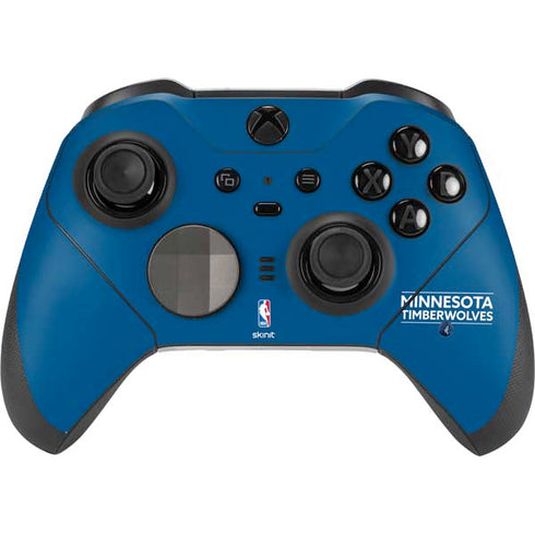 NBA Minnesota Timberwolves Standard - Blue Xbox Elite Wireless Controller Series 2 Skin