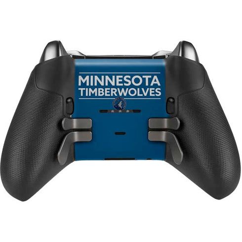 NBA Minnesota Timberwolves Standard - Blue Xbox Elite Wireless Controller Series 2 Skin
