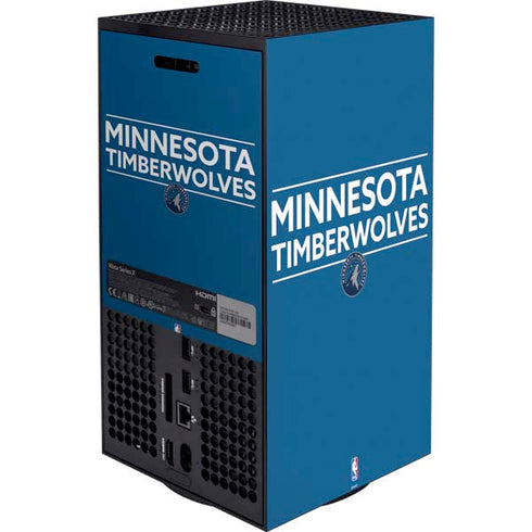 NBA Minnesota Timberwolves Standard - Blue XBox Series X Digital Edition Bundle Skin