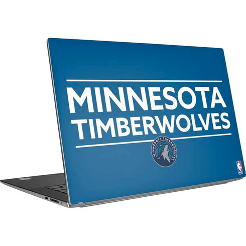 NBA Minnesota Timberwolves Standard - Blue Dell XPS Skin