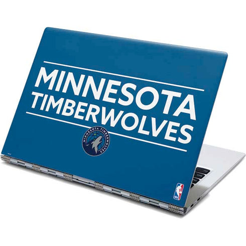 NBA Minnesota Timberwolves Standard - Blue Yoga 910 2-in-1 14in Touch-Screen Skin