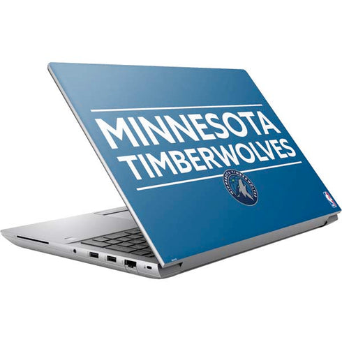 NBA Minnesota Timberwolves Standard - Blue HP ZBook Fury 16 G10 Skin