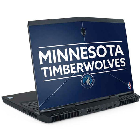 NBA Minnesota Timberwolves Standard - Navy Blue Dell Alienware Skin