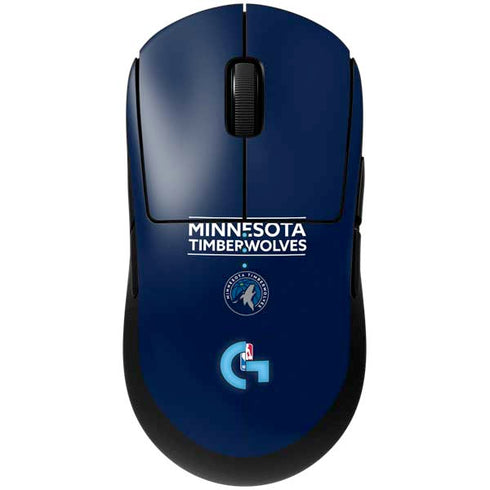 NBA Minnesota Timberwolves Standard - Navy Blue G Pro Wireless Gaming Mouse Skin