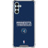 NBA Minnesota Timberwolves Standard - Navy Blue Galaxy A13 5G Clear Case