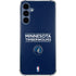 NBA Minnesota Timberwolves Standard - Navy Blue Galaxy A35 5G Clear Case