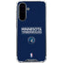 NBA Minnesota Timberwolves Standard - Navy Blue Galaxy A36 5G Clear Case