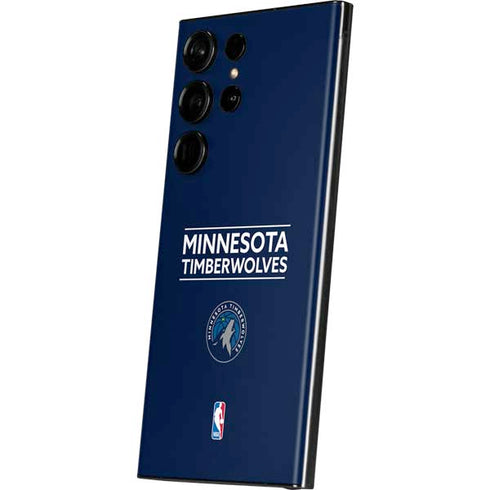 NBA Minnesota Timberwolves Standard - Navy Blue Galaxy Skins