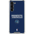 NBA Minnesota Timberwolves Standard - Navy Blue Galaxy S24 FE Clear Case