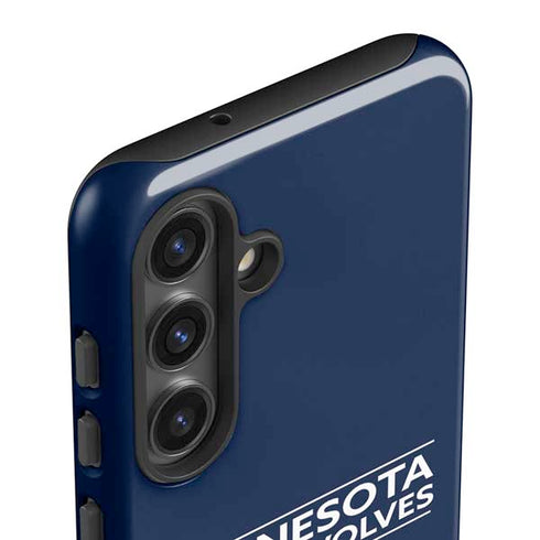 NBA Minnesota Timberwolves Standard - Navy Blue Galaxy S25 Impact Case