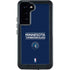 NBA Minnesota Timberwolves Standard - Navy Blue Galaxy S24 Plus Waterproof Case