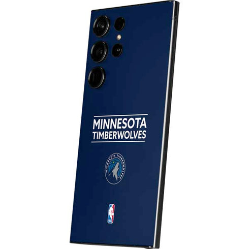 NBA Minnesota Timberwolves Standard - Navy Blue Galaxy S24 Ultra Skin