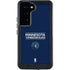 NBA Minnesota Timberwolves Standard - Navy Blue Galaxy S24 Waterproof Case