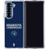 NBA Minnesota Timberwolves Standard - Navy Blue Galaxy Z Fold6 Clear Case