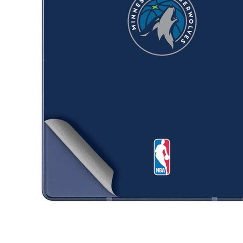 NBA Minnesota Timberwolves Standard - Navy Blue Galaxy Z Fold6 Skin