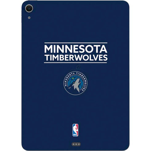 NBA Minnesota Timberwolves Standard - Navy Blue Apple iPad Air Skin
