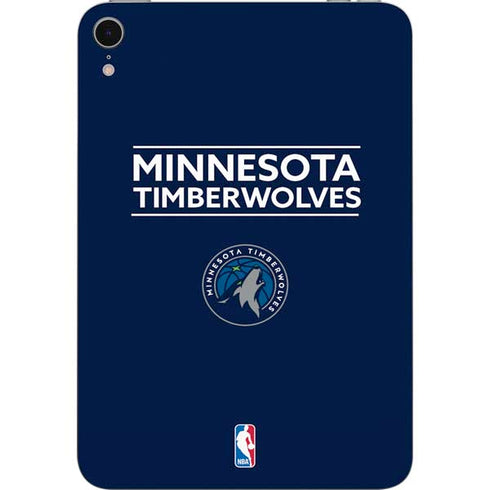 NBA Minnesota Timberwolves Standard - Navy Blue Apple iPad Mini Skin