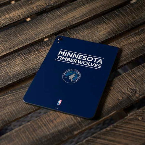 NBA Minnesota Timberwolves Standard - Navy Blue Apple iPad Pro Skin