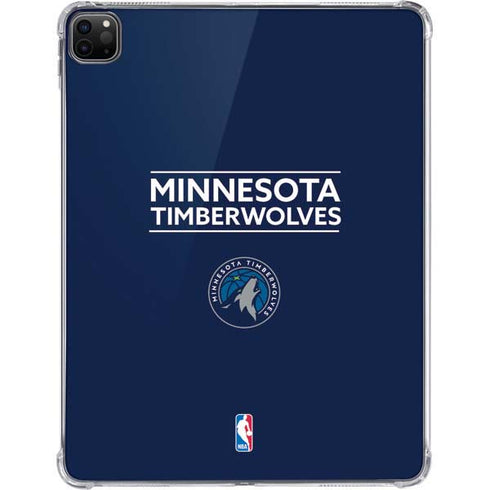 NBA Minnesota Timberwolves Standard - Navy Blue iPad Pro 11in (2024) Clear Case