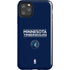 NBA Minnesota Timberwolves Standard - Navy Blue iPhone Cases