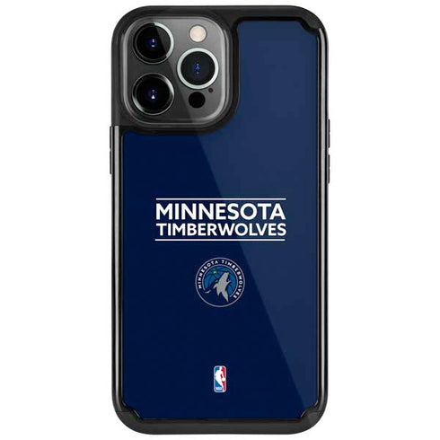 NBA Minnesota Timberwolves Standard - Navy Blue iPhone Cases