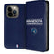 NBA Minnesota Timberwolves Standard - Navy Blue iPhone 13 Pro Folio Case