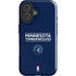 NBA Minnesota Timberwolves Standard - Navy Blue iPhone 16 Plus Impact Case