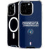 NBA Minnesota Timberwolves Standard - Navy Blue iPhone 16 Pro MagSafe Case