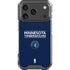 NBA Minnesota Timberwolves Standard - Navy Blue iPhone 18 Pro Clear Case