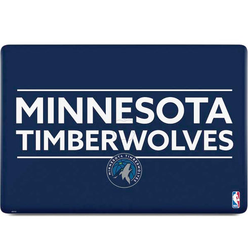 NBA Minnesota Timberwolves Standard - Navy Blue MacBook Skins