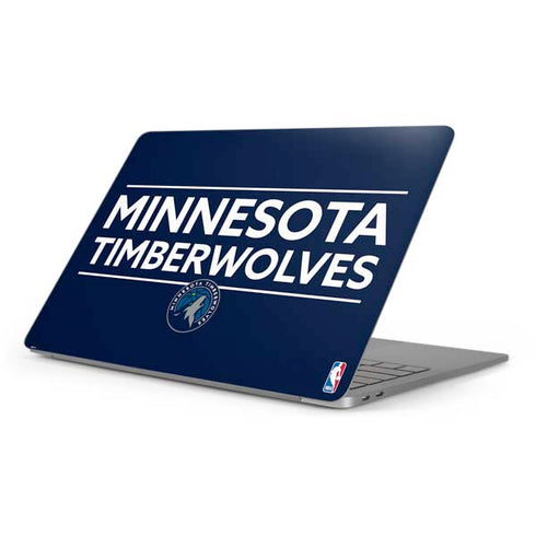 NBA Minnesota Timberwolves Standard - Navy Blue Apple MacBook Pro 16-inch Skin