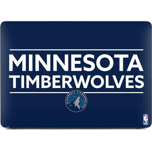 NBA Minnesota Timberwolves Standard - Navy Blue Apple MacBook Pro 16-inch Skin