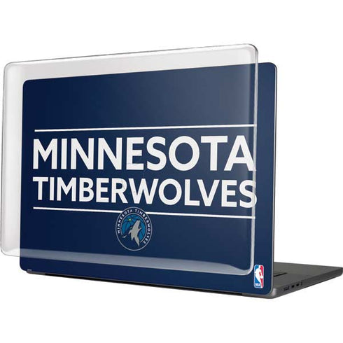 NBA Minnesota Timberwolves Standard - Navy Blue MacBook Cases