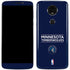 NBA Minnesota Timberwolves Standard - Navy Blue Moto E5 Plus Skin