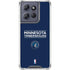 NBA Minnesota Timberwolves Standard - Navy Blue Moto G 5G (2025) Clear Case