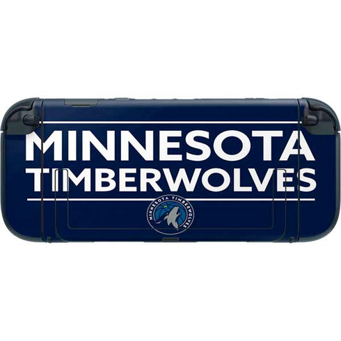 NBA Minnesota Timberwolves Standard - Navy Blue Nintendo Switch 2 (2025) with Joy-Con Skin