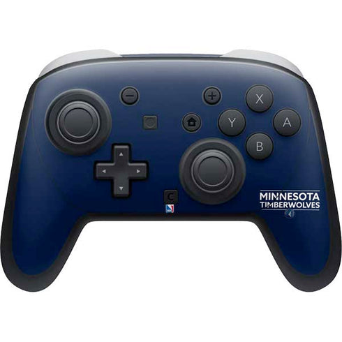 NBA Minnesota Timberwolves Standard - Navy Blue Nintendo Skins