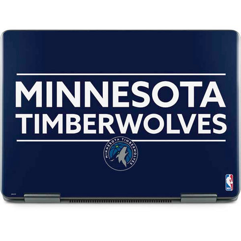 NBA Minnesota Timberwolves Standard - Navy Blue Notebook 9 Pro 13in (2017) Skin