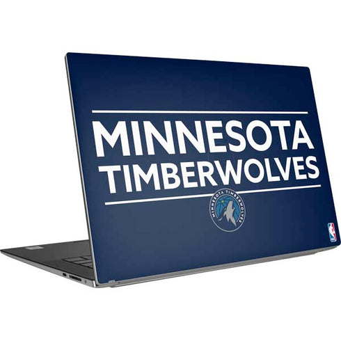 NBA Minnesota Timberwolves Standard - Navy Blue Dell XPS Skin