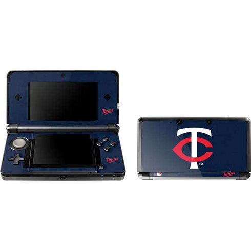 MLB Minnesota Twins - Solid Distressed Nintendo Skins
