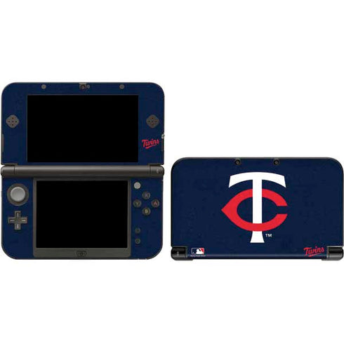 MLB Minnesota Twins - Solid Distressed Nintendo Skins