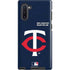 MLB Minnesota Twins - Solid Distressed Galaxy Cases